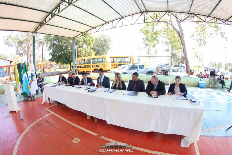 Câmara Municipal realiza Sessão no Assentamento Aroeira